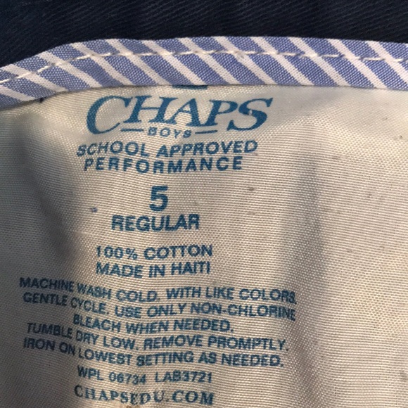 Boys Chaps School Approved Pants - Picture 5 of 5